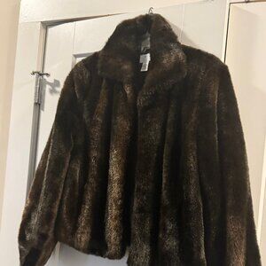 Fur Jacket - Size 14